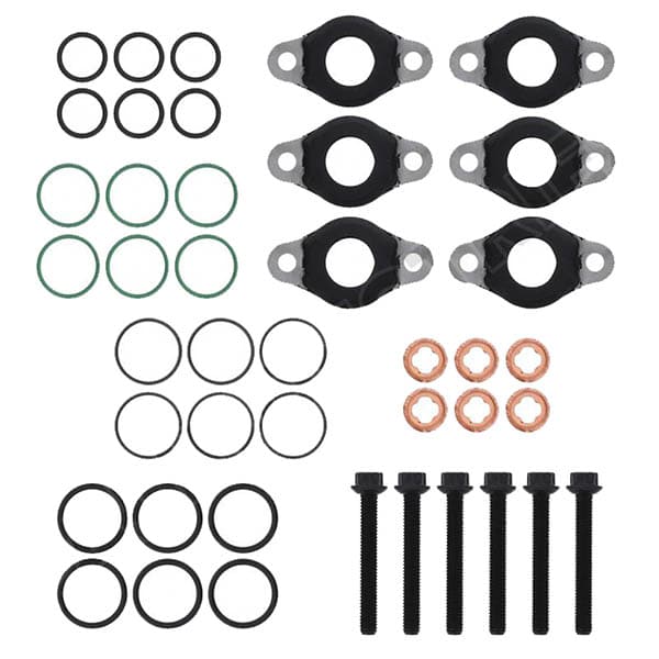 O-Ring for Detroit DD15 Injector Kit Set of 6 External O-Ring for Detroit DD15 Injector Kit Set of 6 External